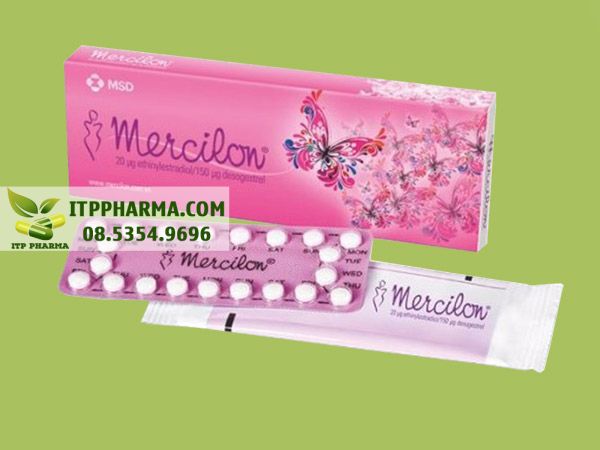 Thuốc tránh thai Mercilon màu hồng là thuốc gì? Giá bao nhiêu? [2021]