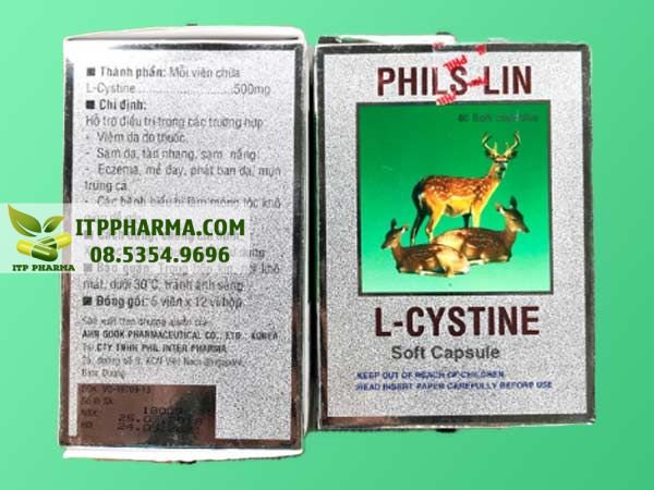 thuốc L-cystine 500mg dành cho người bị mụn