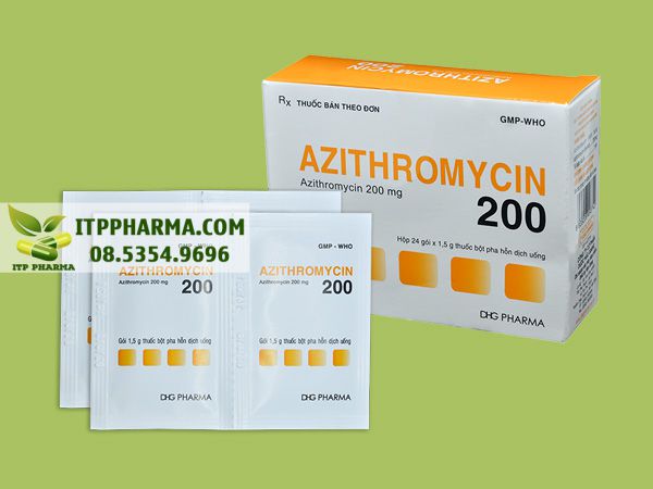 Thuốc Azithromycin200mg của DHG