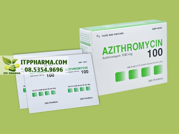 Thuốc Azithromycin 100mg của DHG