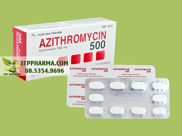 Thuốc Azithromycin 500mg của DHG