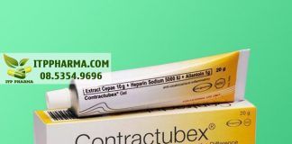 Thuốc Contractubex giúp điều trị sẹo
