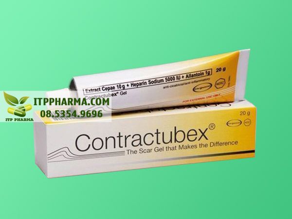 Thuốc Contractubex giúp điều trị sẹo