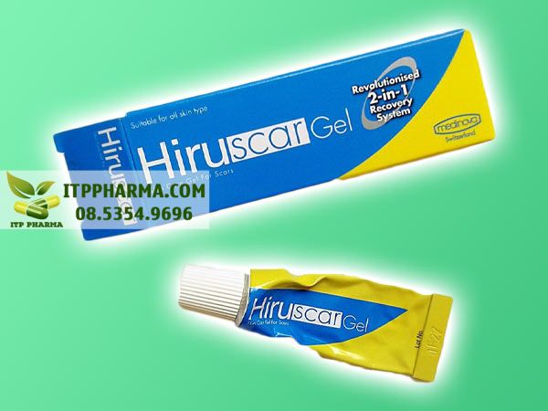 Gel Hiruscar được làm từ các thành phần an toàn cho da