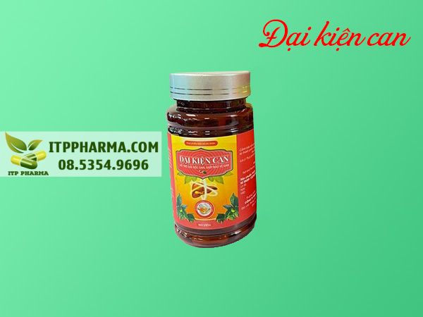 Hình ảnh Đại Kiện Can dạng lọ