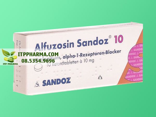 Thuốc điều trị tăng huyết áp Alfuzosin