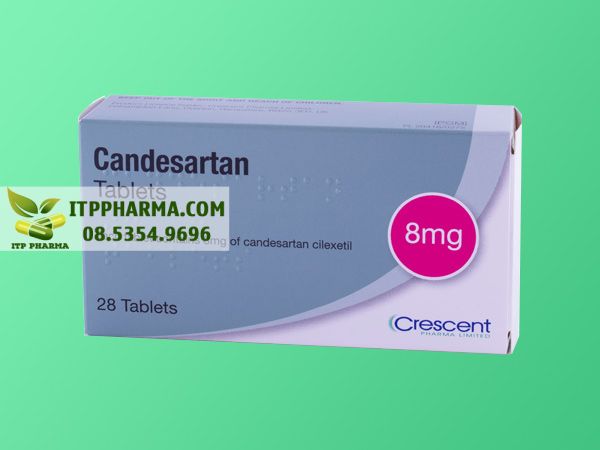 Thuốc điều trị tăng huyết áp Candesartan