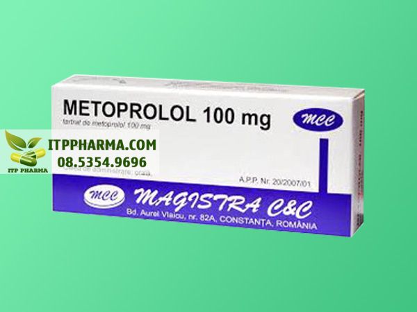 Thuốc điều trị tăng huyết áp Metoprolol