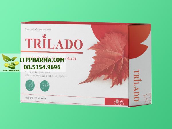 [Đánh giá] Thuốc trị trĩ Trilado Thụy Sĩ có tốt không? địa chỉ mua hàng?