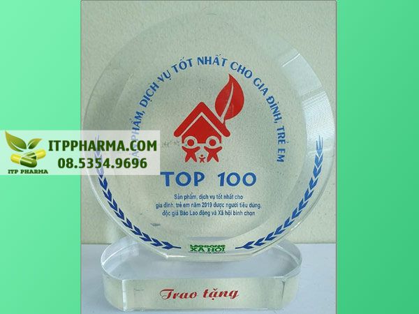 Bổ Phế Mộc Thanh được bình chọn trong top 100 sản phẩm tốt nhất cho gia đình