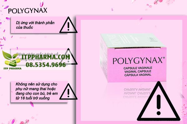 Những đối tượng không nên sử dụng thuốc đặt phụ khoa Polygynax