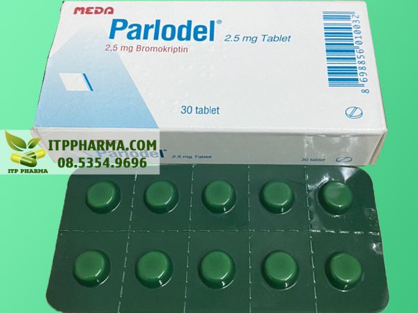 Parlodel (Bromocriptine) 2,5mg: Công dụng, Liều lượng, Giá bán