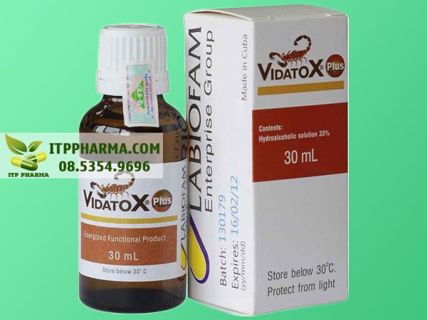 Vidatox plus - phiên bản mới của thuốc Vidatox