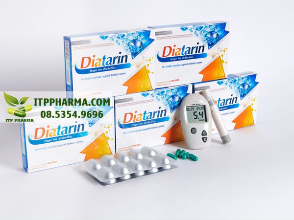 Diatarin - hỗ trợ cho bệnh nhân tiểu đường