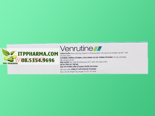 Hình ảnh thuốc Venrutine 