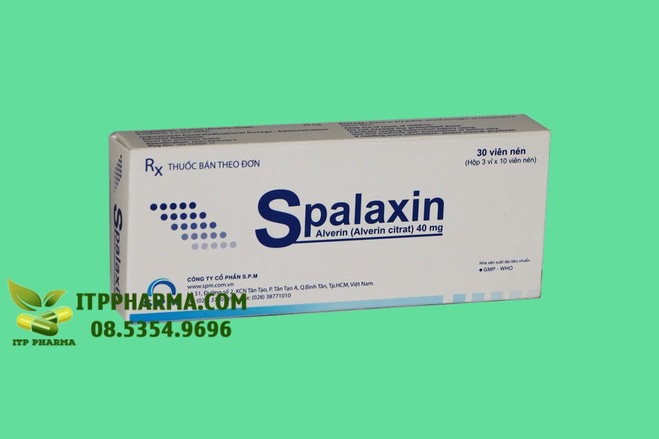 Hình ảnh hộp thuốc Spalaxin