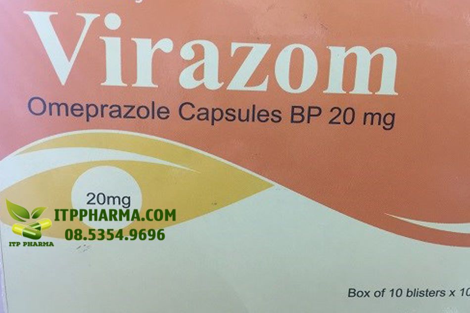 Hình ảnh mặt trước hộp thuốc Virazom