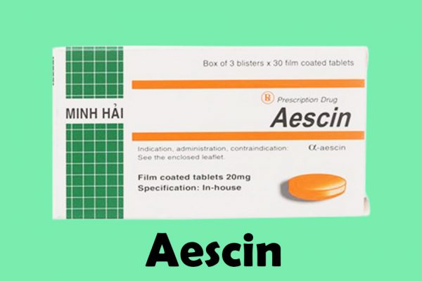 Hình ảnh thuốc Aescin 20mg