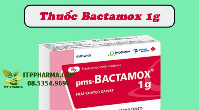 Hình ảnh thuốc Bactamox 1g