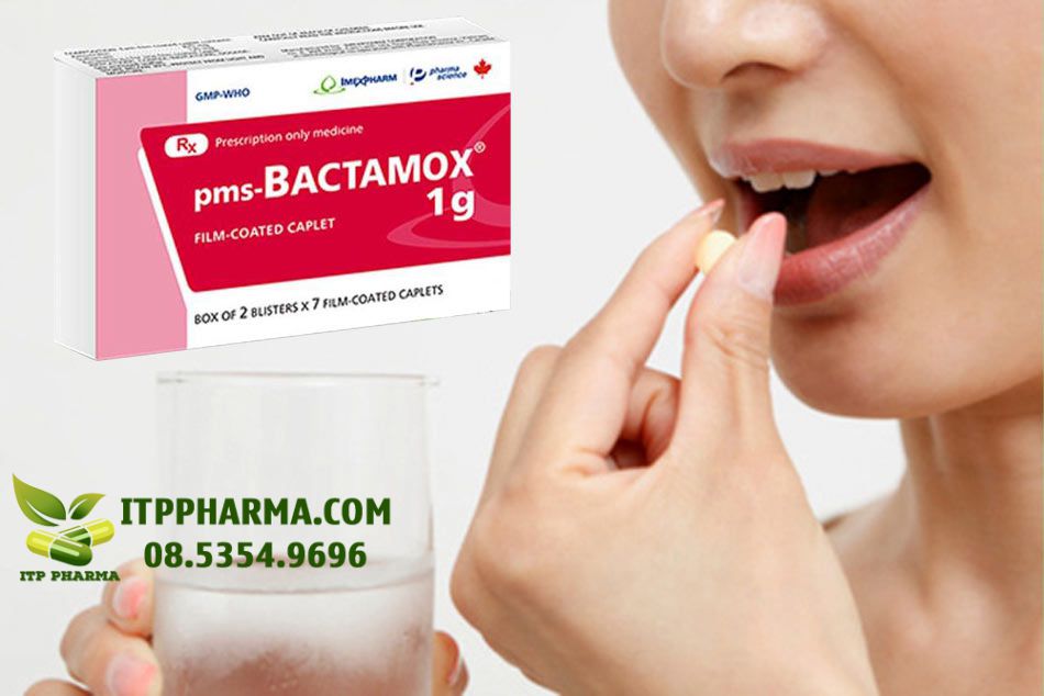 Sử dụng thuốc Bactamox 1g qua đường uống