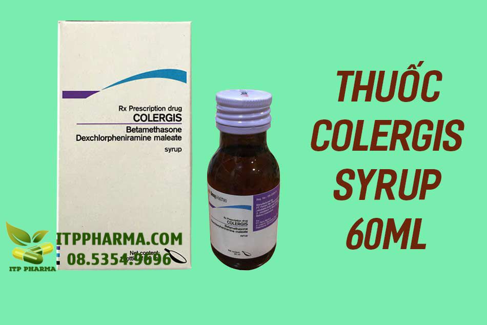 Thuốc Colergis syrup 60ml