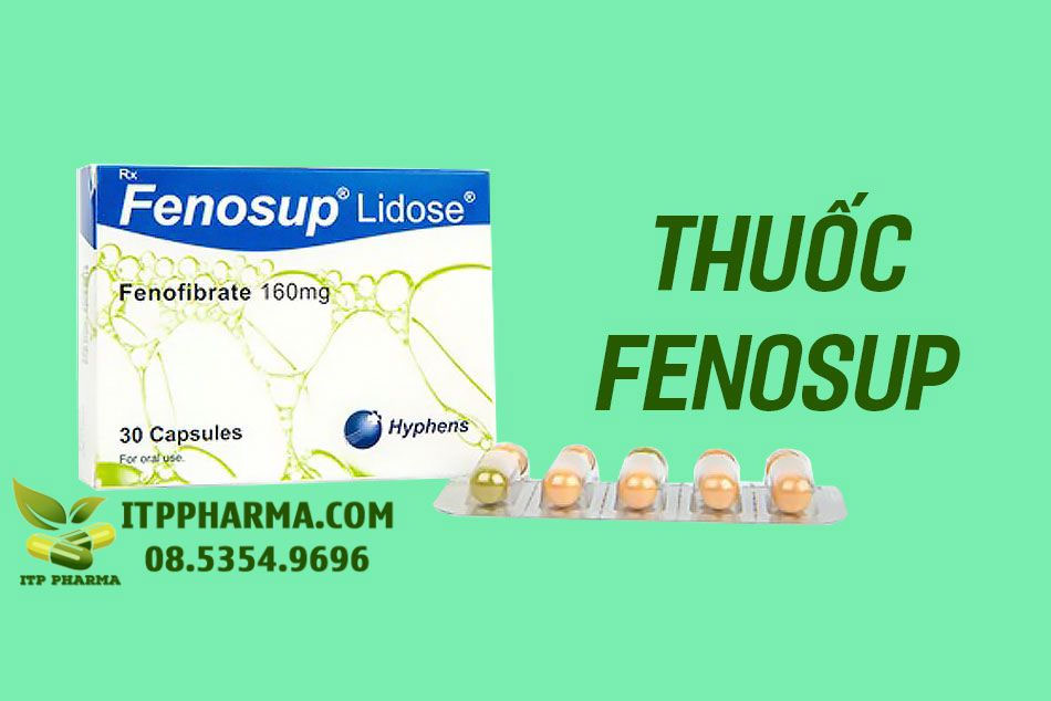 Hình ảnh thuốc Fenosup lidose Fenofibrat 160mg