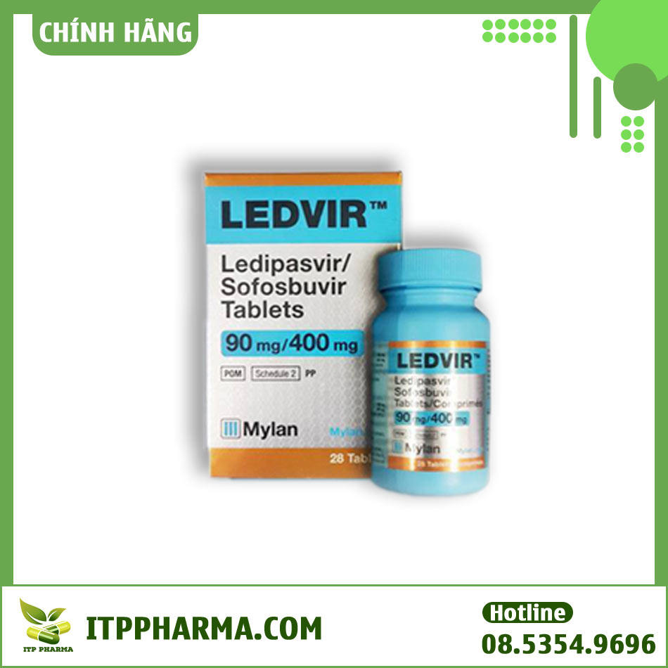 Thuốc Ledvir 90mg/ 400mg