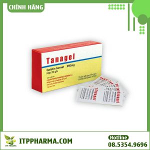 Hộp thuốc và gói thuốc Tanagel