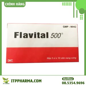 Hộp thuốc Flavital 500