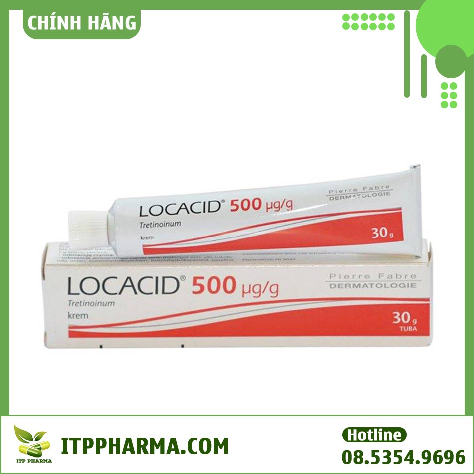 Hộp thuốc Locacid 30g