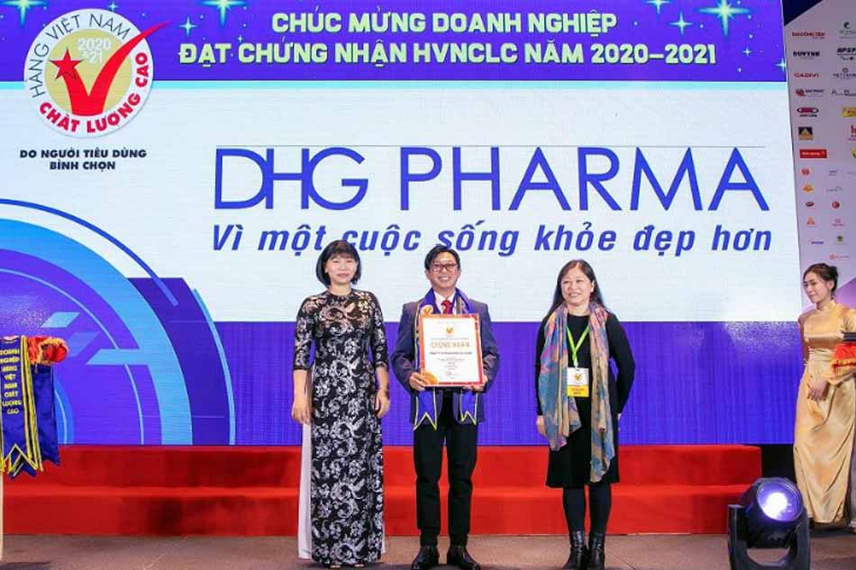 Thành tựu nổi bật của Công ty DHG Pharma