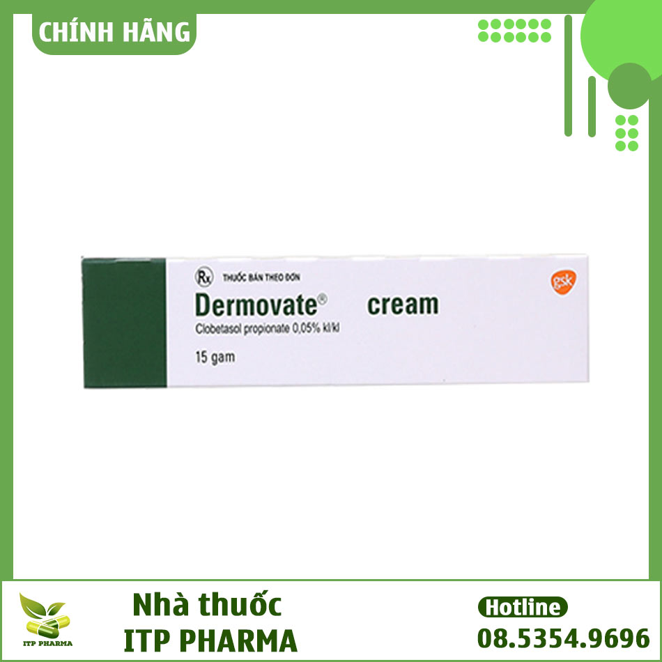 Hình ảnh hộp thuốc Dermovate cream
