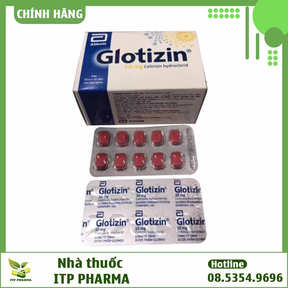 Tác dụng phụ của thuốc Glotizin