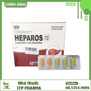 Hộp và vỉ thuốc Heparos