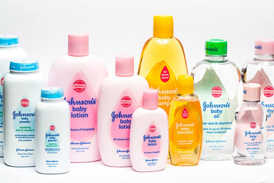 Các sản phẩm của thương hiệu Johnson & Johnson
