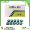 Vỉ thuốc Mofen 400 có hoạt chất chính Ibuprofen