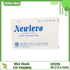 Thuốc tránh thai hằng ngày Newlevo màu xanh