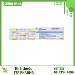 Lưu ý khi sử dụng thuốc Klacid MR 500mg