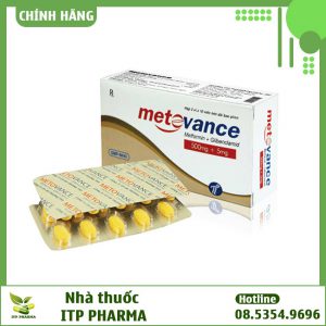 Hình ảnh hộp và vỉ thuốc Metovance