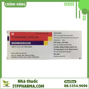 Thuốc Nomigrain 5mg điều trị đau nửa đầu