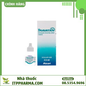 Thuốc nhỏ mắt Travatan 2,5ml