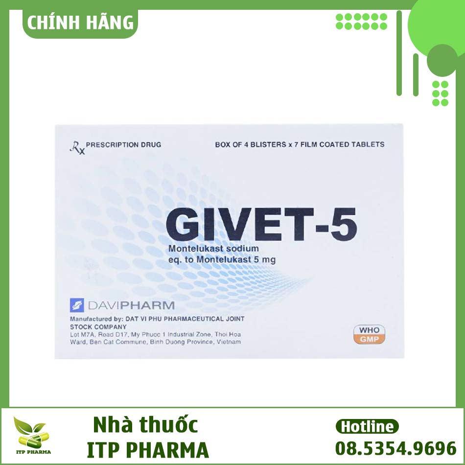 Thuốc Givet-5 là gì?
