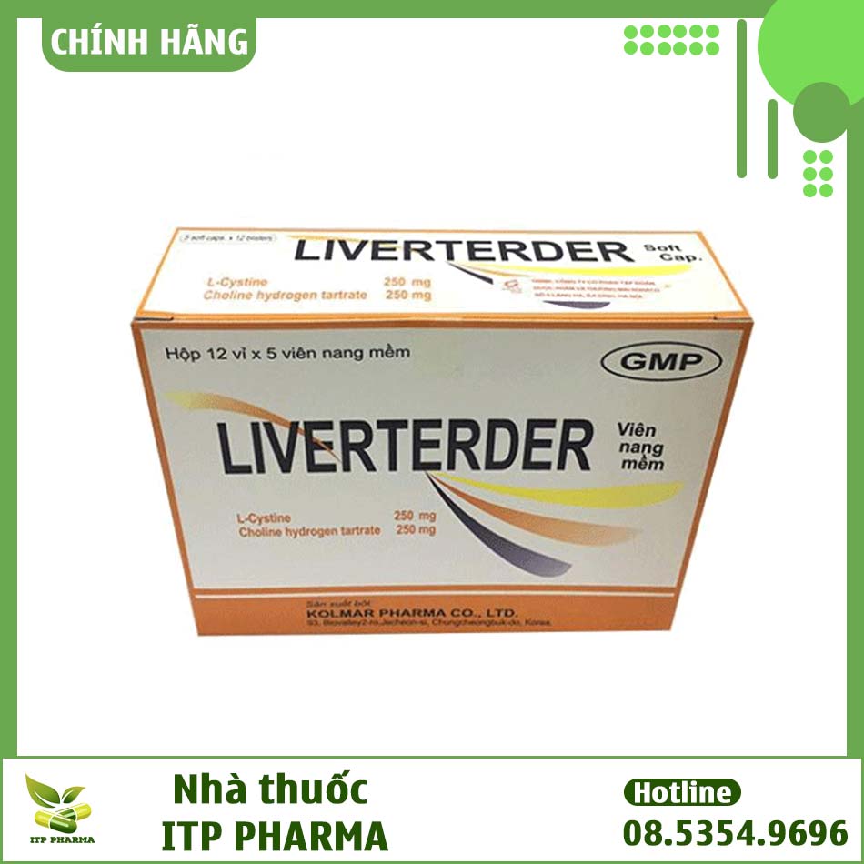 Hình ảnh hộp thuốc Liverterder