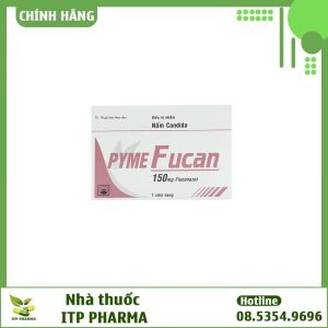 Hình ảnh hộp thuốc Pyme Fucan 150mg