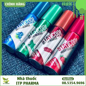 Xịt thơm miệng Staycool