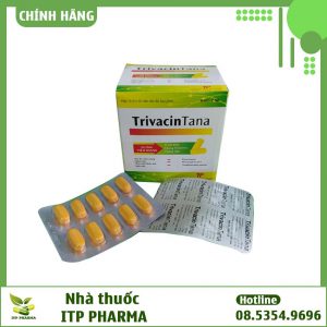 Hình ảnh hộp và vỉ thuốc TrivacinTana
