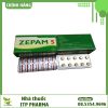 Hình ảnh hộp và vỉ thuốc Zepam 5mg