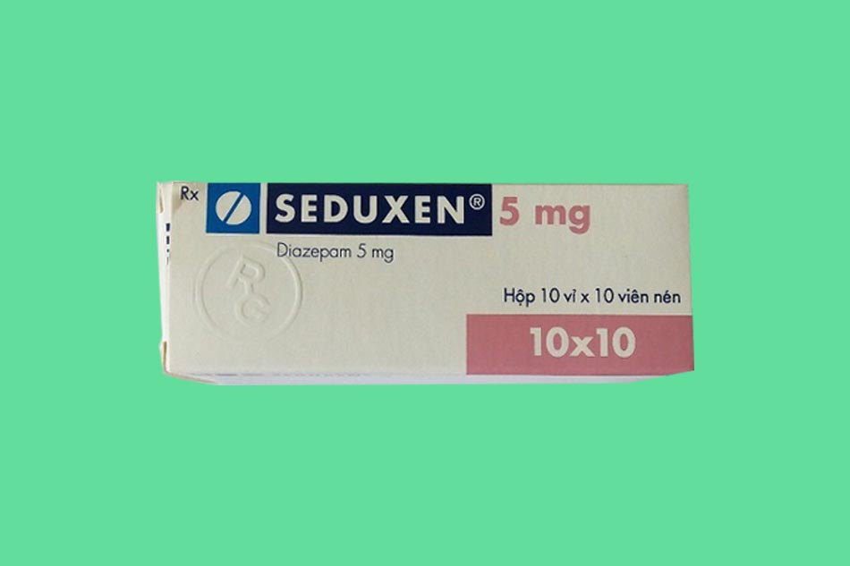 Diazepam với tên biệt dược Seduxen