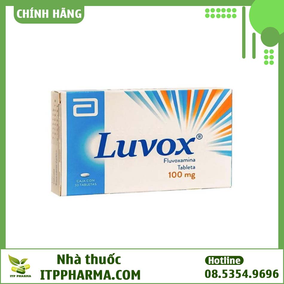 Hình ảnh hộp thuốc Luvox 100mg