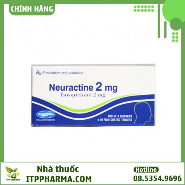 Hình ảnh hộp thuốc Neuractine